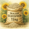 Skalade solrosfrön 15kg