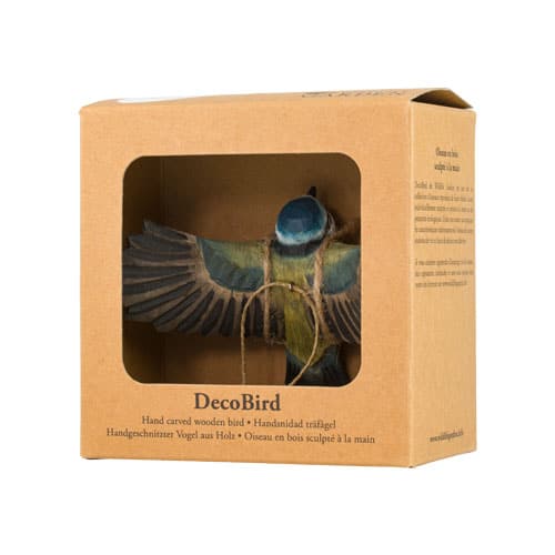 Flygande Blåmes decobird Wildlife Garden i förpackning