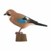 Nøtteknekkeren decobird Wildlife Garden fra siden