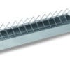 Fodertrug til høns og kyllinger Galvaniseret 50x10cm