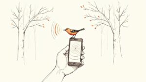 Identifiser fuglestemmer med mobiltelefonen din