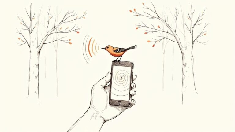 Identifiser fuglestemmer med mobiltelefonen dinartikelbild
