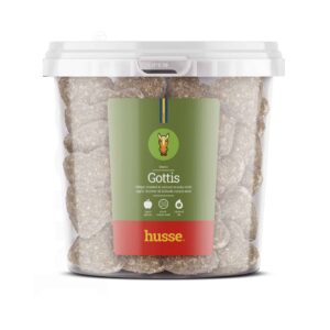 Hästgodis - Gottis 1kg, med smak av äpple