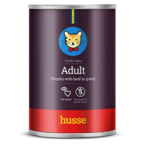 Blötmat katt - Adult biff 415g, bitar i sås
