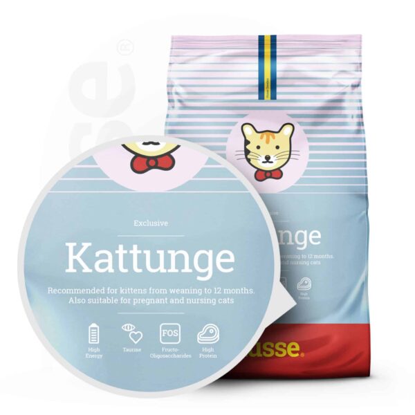 Kattmat - Exclusive Kattunge, torrfoder för växande kattungar - Bild 2