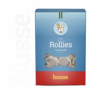 Hundgodis - Rollies 500g, rullar med köttsmak