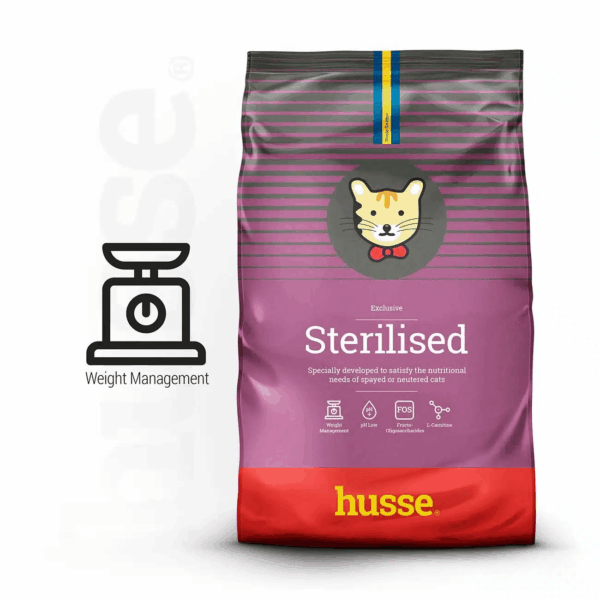 Kattefôr - Exclusive Sterilised, tørrfôr for steriliserte katter