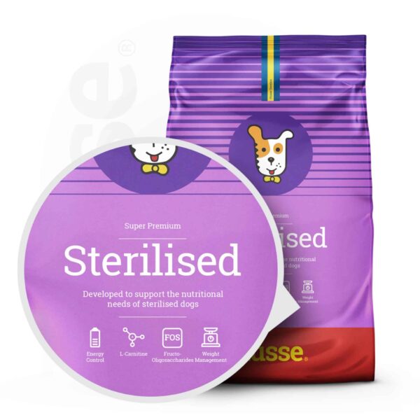 Hundefoder - Steriliseret 12 kg, tørfoder til kastrerede hunde - Billede 3