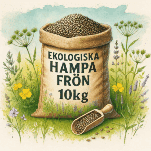 Ekologiska hampafrön 10kg