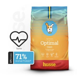 Hundmat – Optimal Giant 12kg, torrfoder för stora hundar Bäst före 04.01.26