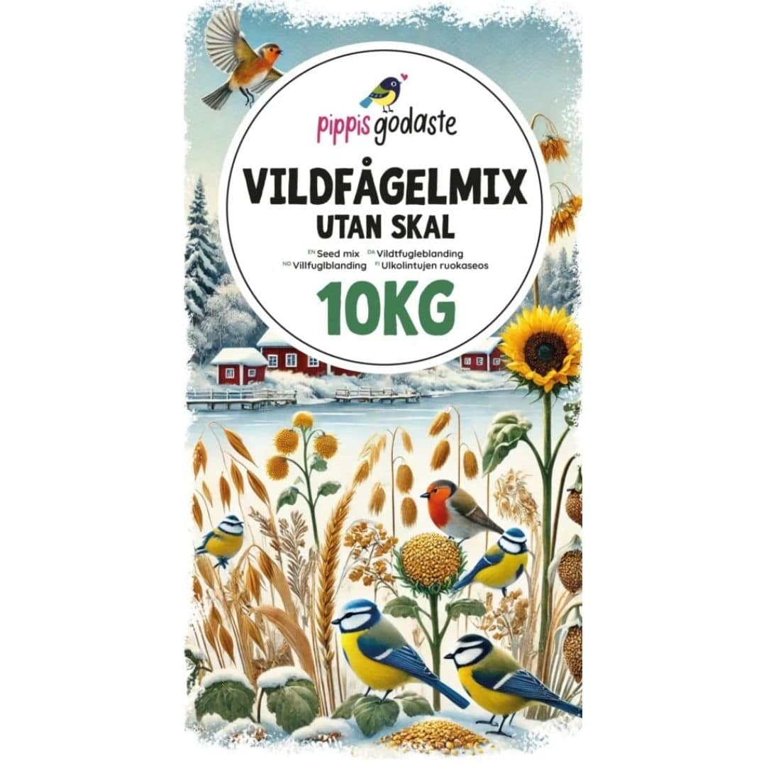 Vildfågelmix utan skal 10kg 1 Vildfågelmix utan skal 10kg