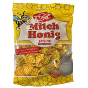 Honungskarameller med mjölk och grädde ca 90 g