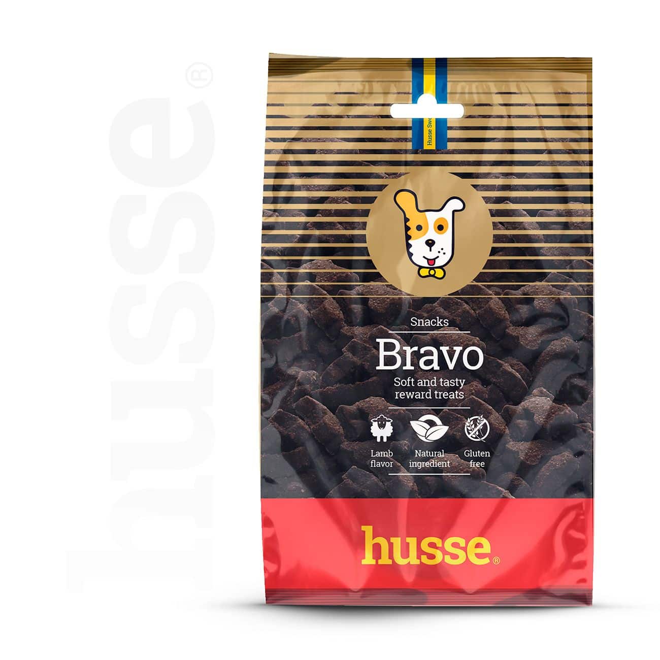 Hundgodis - Bravo 150g, glutenfritt snacks med lamm 1 Bravo