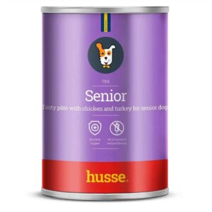 Våtfoder hund - Senior pate 400g med kyckling och kalkon för äldre hundar
