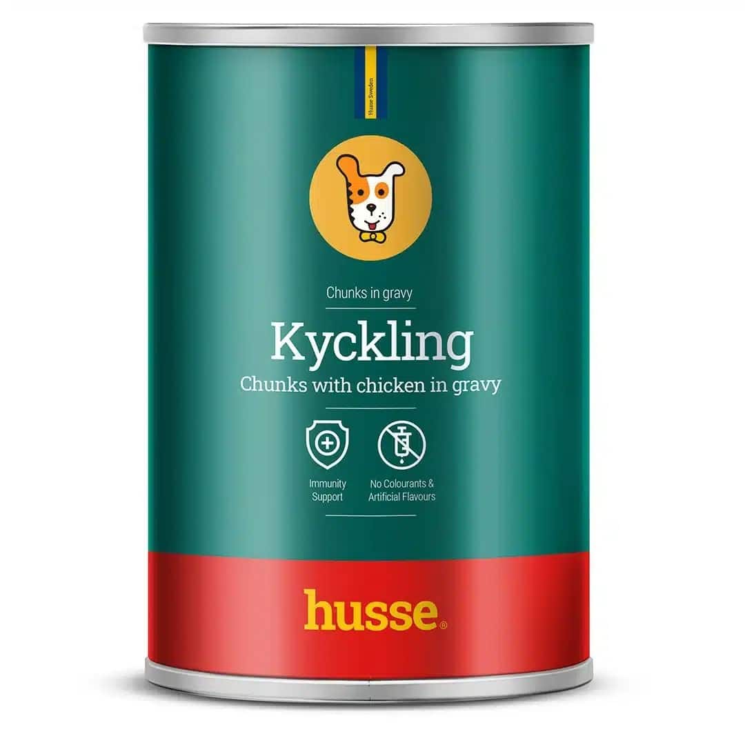 Våtfoder hund - Adult Bitar i sås - kyckling, 400g 1 Våtfoder hund - Adult Bitar i sås - kyckling, 400g