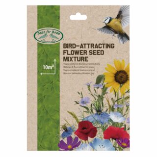 Blomsterfröblandning som lockar fåglar