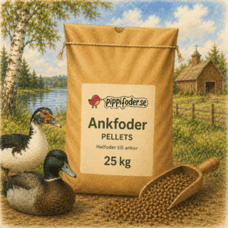 nkfoder pellets 25 kg – helfoder till ankor