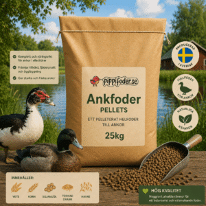 Ankfoder, pellets 25kg