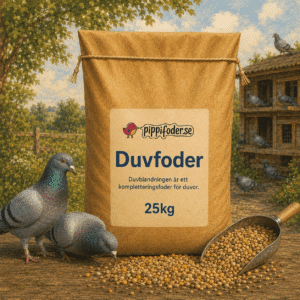Duvfoder 25 kg – kompletteringsfoder för duvor