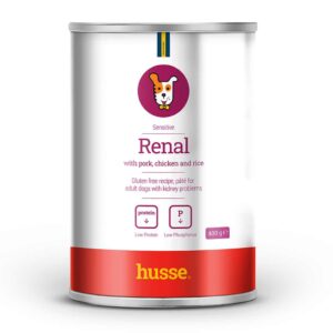 Våtfoder hund - Renal | Fläsk, Kyckling & Ris – Stöd för Njurfunktionen