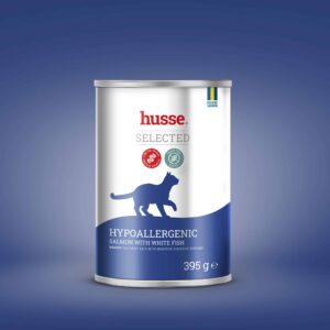 Hypoallergenic | Lax & Vit Fisk – Mousse för Känsliga Katter