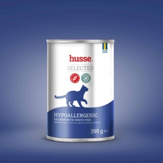 Hypoallergenic | Lax & Vit Fisk – Mousse för Känsliga Katter