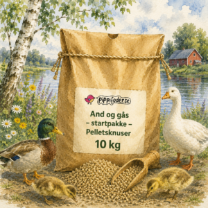 And og gås – startpakke – Pelletsknuser 10 kg