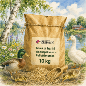 Anka ja hanhi - aloituspakkaus – Pellettimurska 10 kg