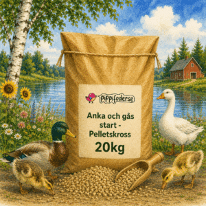 Anka och gås tillväxt- Pelletskross 20kg