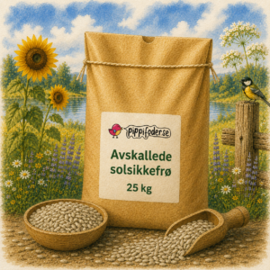 Avskallede solsikkefrø 25 kg