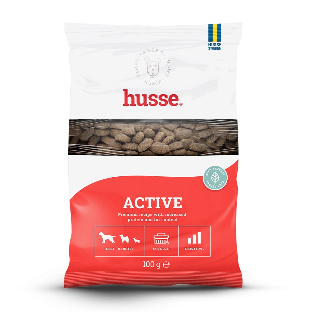 Smakprov Hundmat - Active – Energirikt premiumfoder för aktiva hundar 1 Smakprov Hundmat - Active – Energirikt premiumfoder för aktiva hundar