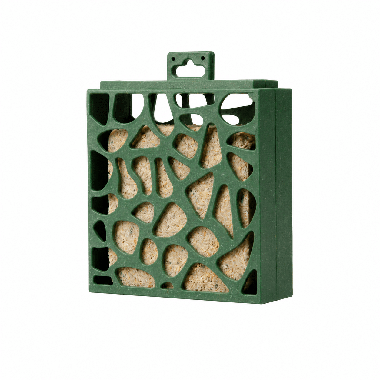 Fågelmatare för talgblock i återvunnen plast 1 Fågelmatare för talgblock i återvunnen plast
