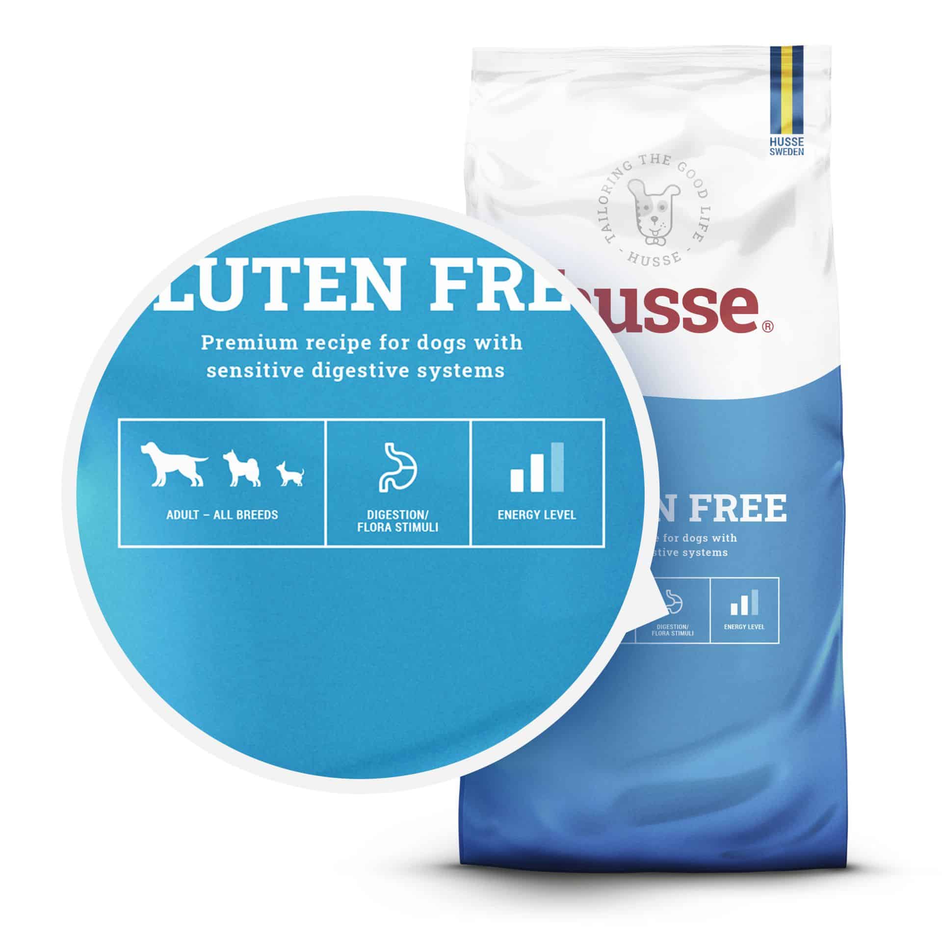 Hundmat - Glutenfri 15kg 2 Glutenfri hundmat för känsliga hundar