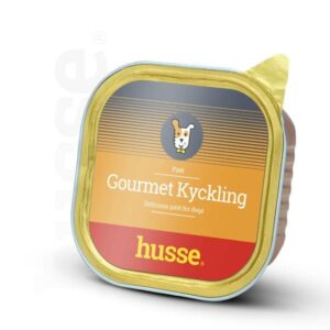Hundmat i burk med kyckling