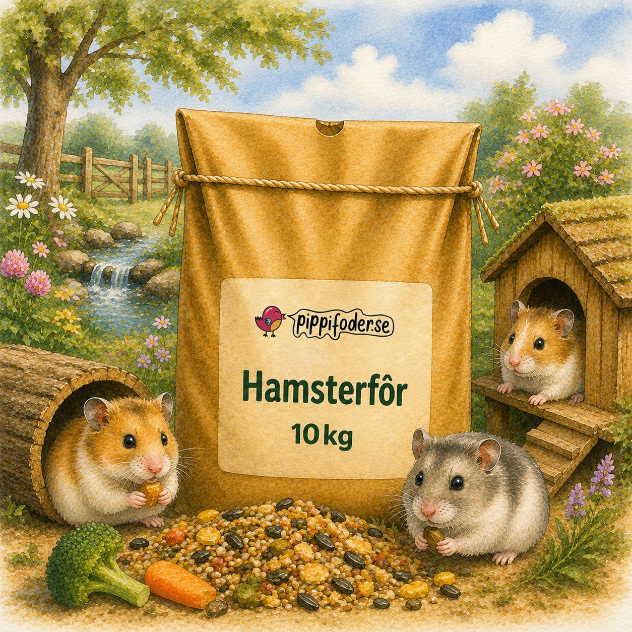 Hamsterfôr 10 kg 1 Hamsterfôr 10 kg