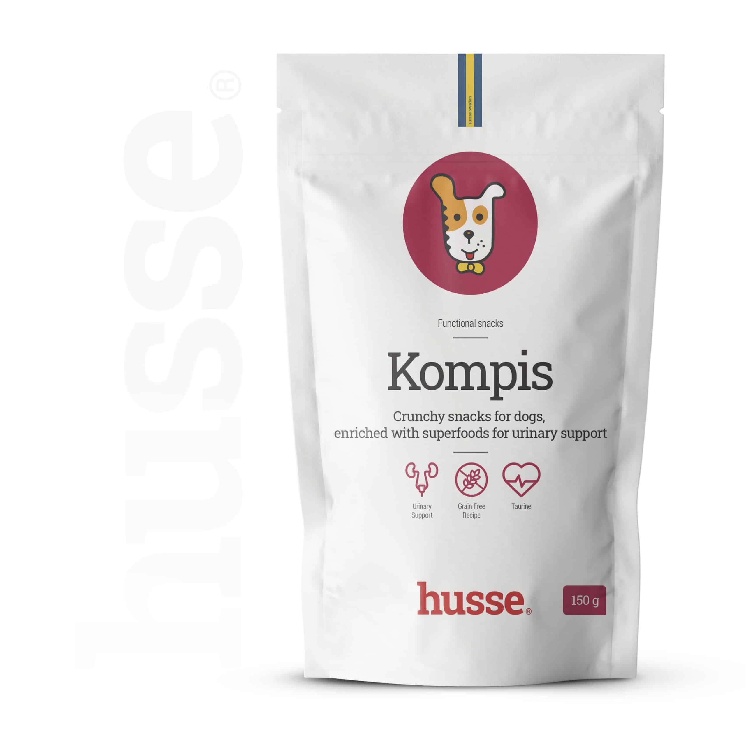 FYND Hundgodis - Kompis 150g, spannmålsfritt snacks för urinvägsstöd 1 Kompis