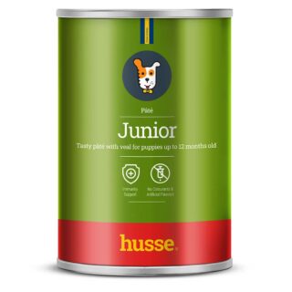 Hundmat för valpar upp till 12 månader