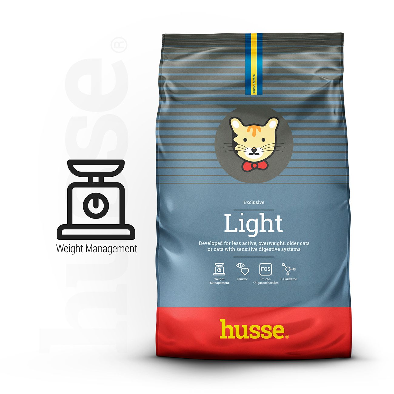 Kattmat - Exclusive Light, torrfoder för viktkontroll 1 Exclusive Light,| Torrfoder framtaget för att bibehålla en hälsosam vikt