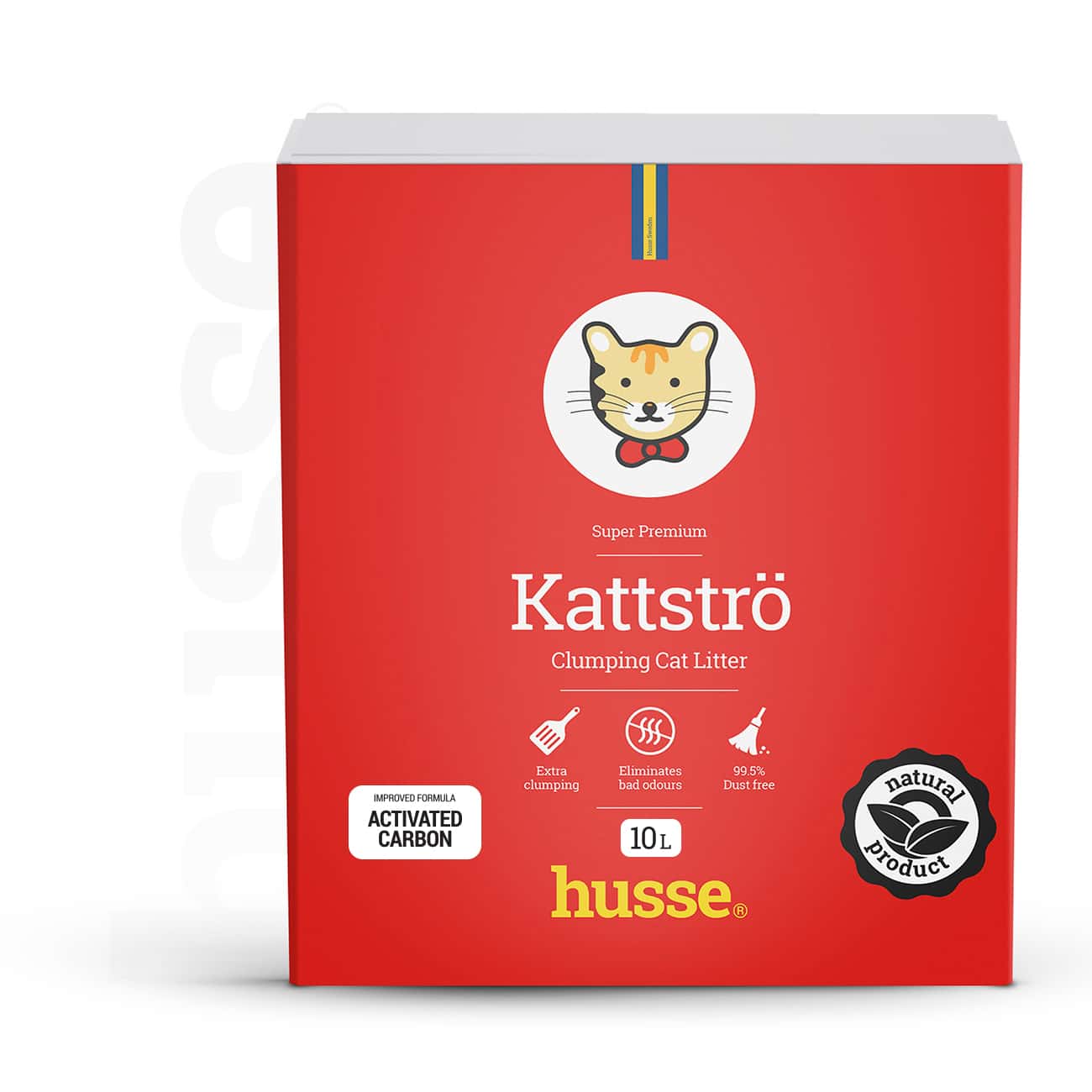 Kattsand - Kattströ Röd 10 L, doftfritt kattströ 1 kattströ 10l