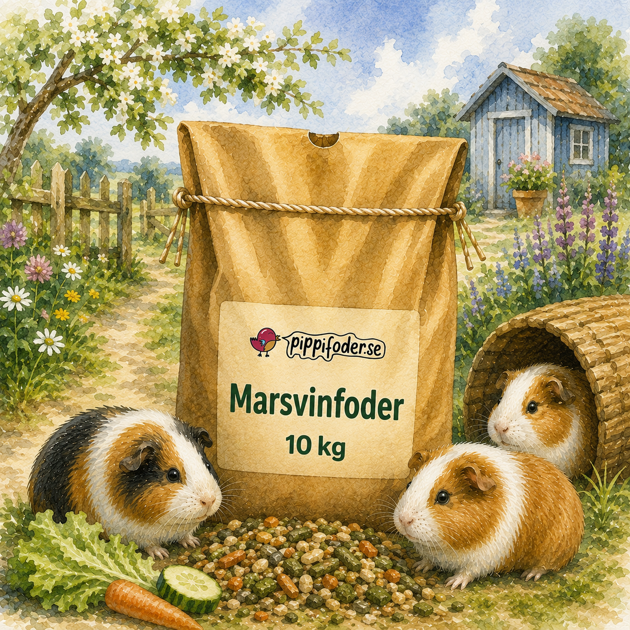 Marsvinfoder 10 kg 1 Marsvinfoder 10 kg