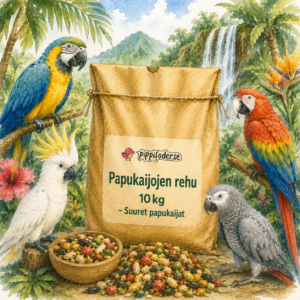 Papukaijojen rehu 10 kg – Suuret papukaijat