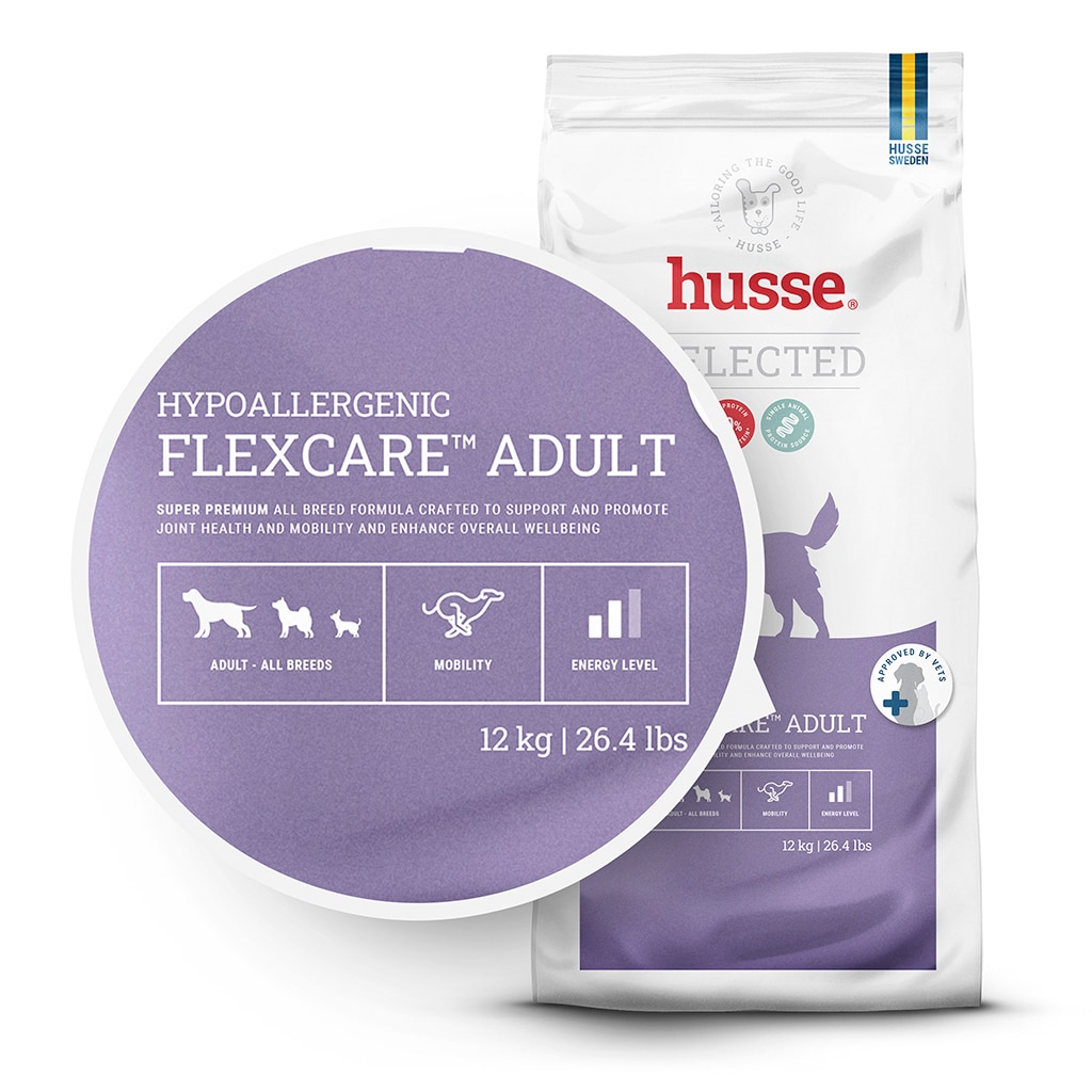 Hundmat - Hypoallergenic Flexcare Adult, 12 kg 2 Hypoallergeniskt hundfoder för vuxna