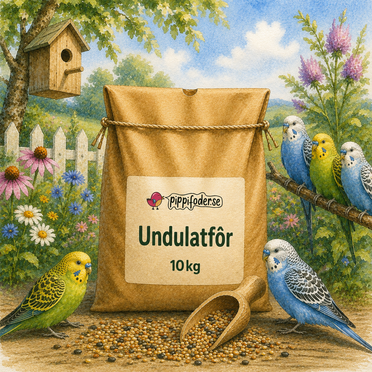 Undulatfôr 10 kg 1 Undulatfôr 10 kg