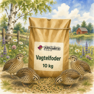 Vagtelfoder 10 kg