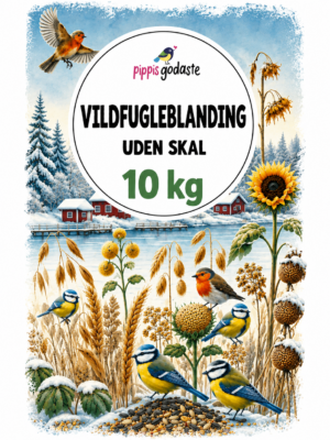 Vildfugleblanding uden skal 10 kg