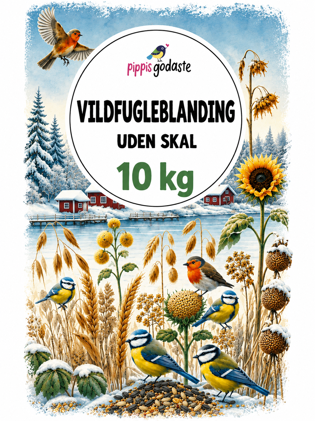 Vildfugleblanding uden skal 10 kg 1 Vildfugleblanding uden skal 10 kg