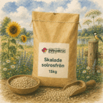 Skalade solrosfrön 15kg